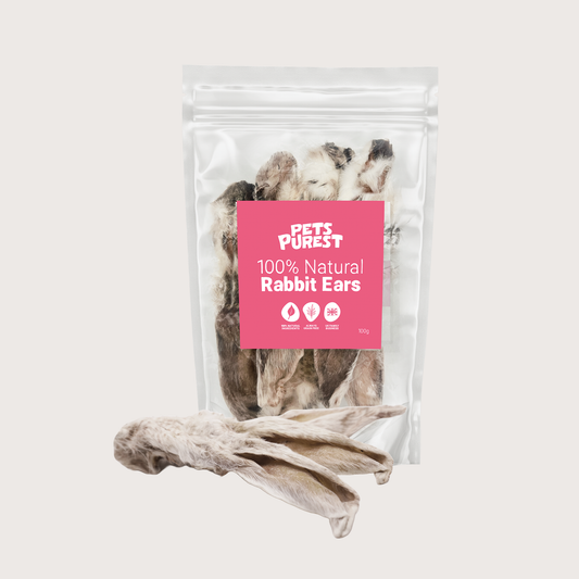 100% Natural Rabbit Ears | 100g (Wholesale)