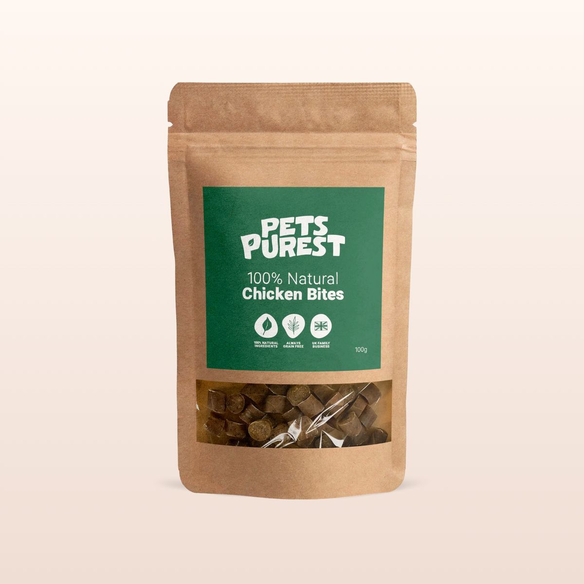 Chicken Sausage Bites for Dogs | 100g