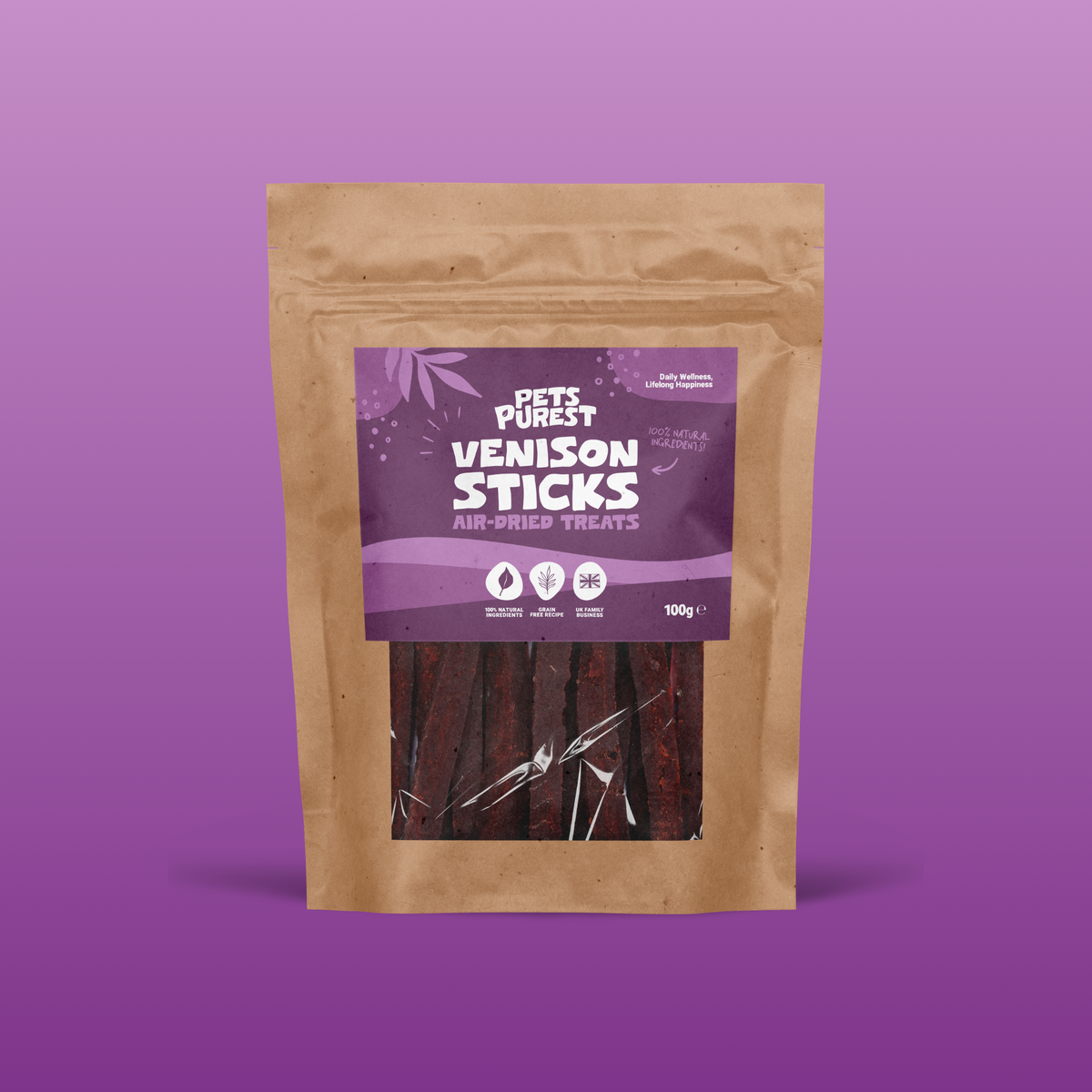 Venison Sticks for Dogs | 100g