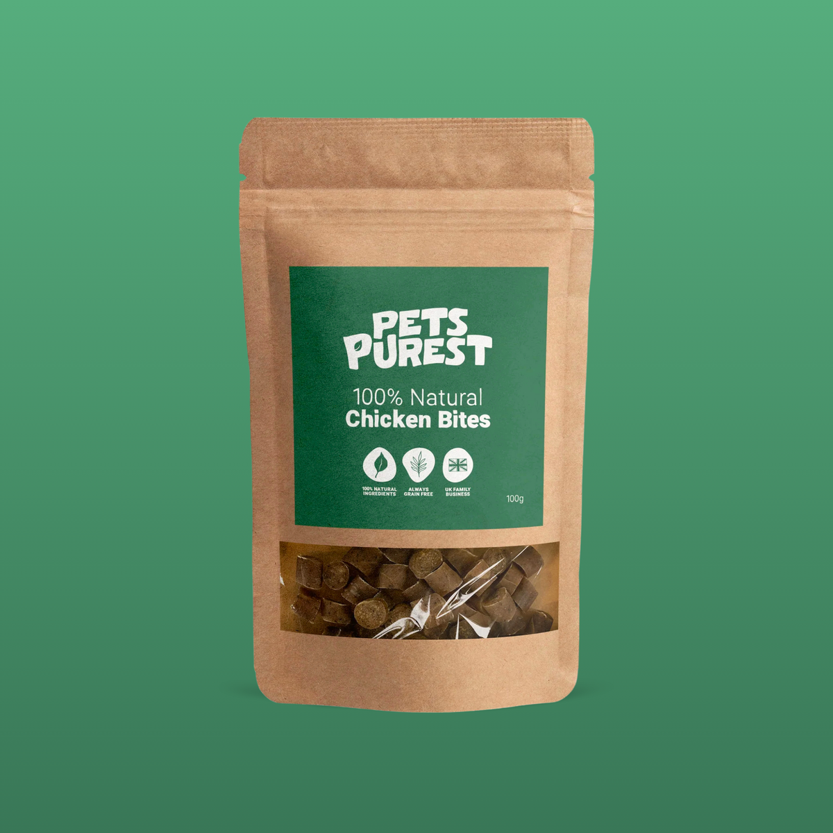 Chicken Sausage Bites for Dogs | 100g