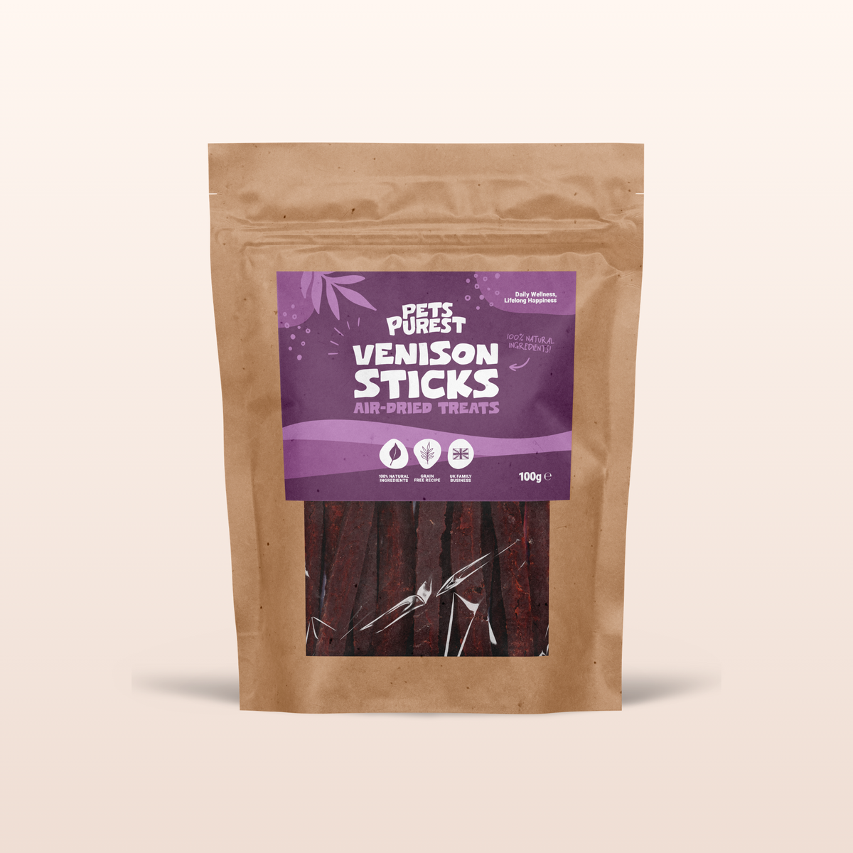 Venison Sticks for Dogs | 100g