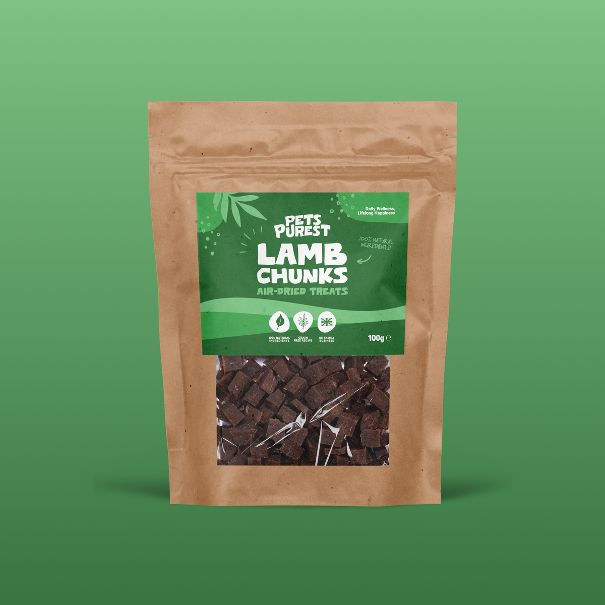 Lamb Chunks for Dogs | 100g