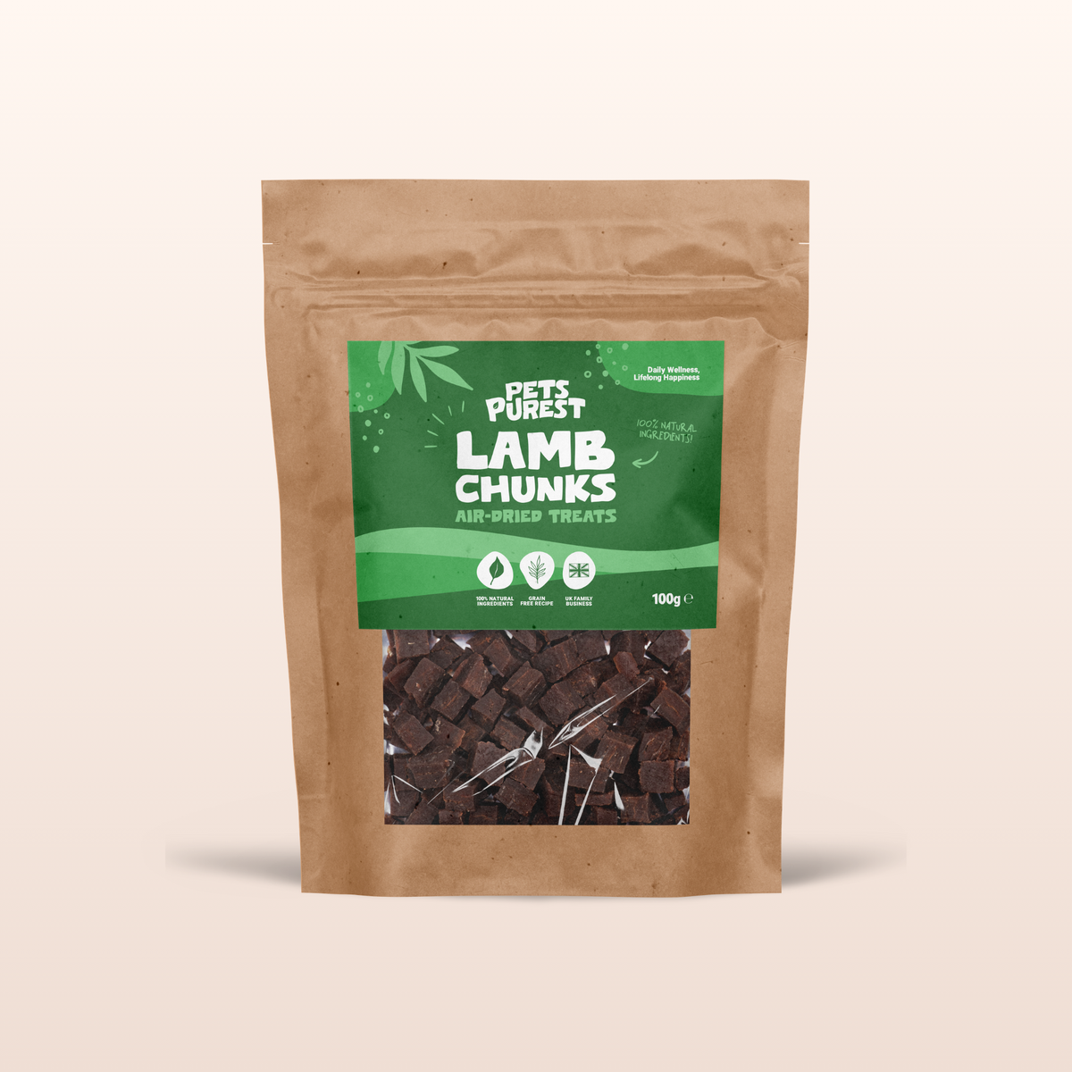 Lamb Chunks for Dogs | 100g