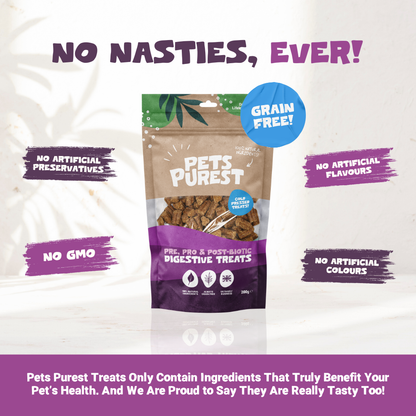 Pre, Pro & Post-Biotic Digestive Treats | 200g