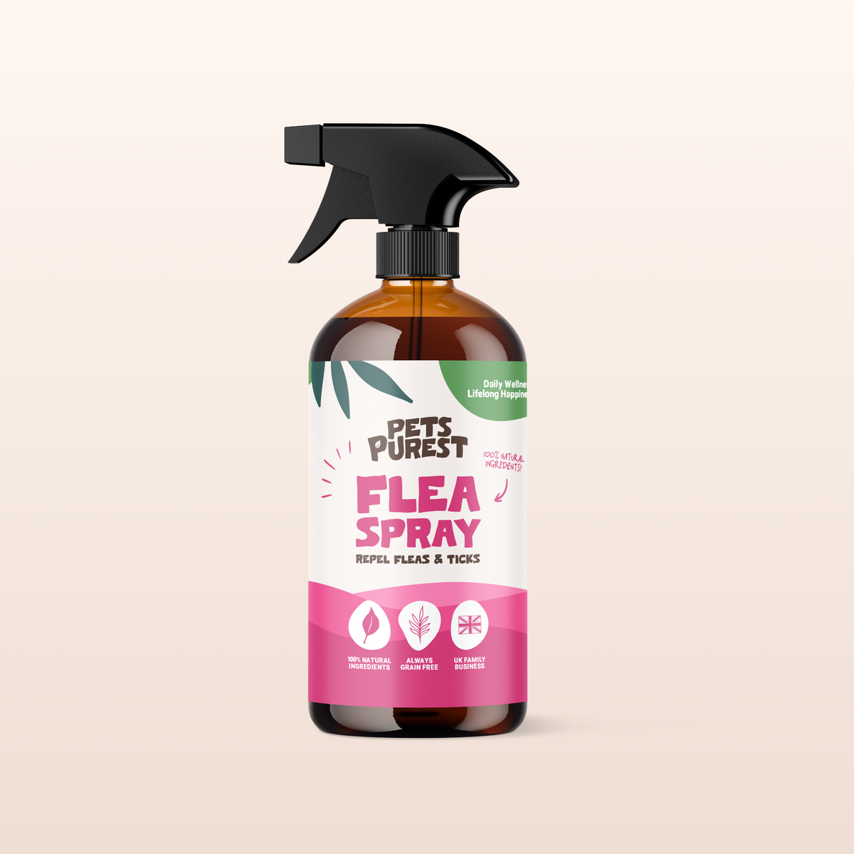 Natural Flea, Lice & Tick Spray for Dogs | 500ml