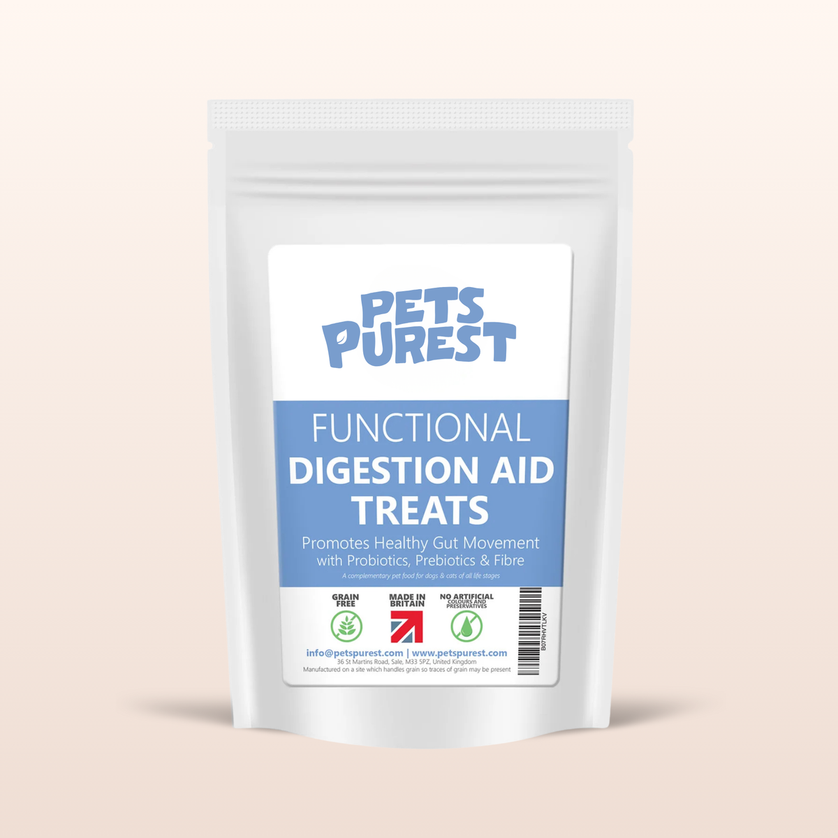 100% Natural Grain Free Digestion Aid Premium Treats | 70g