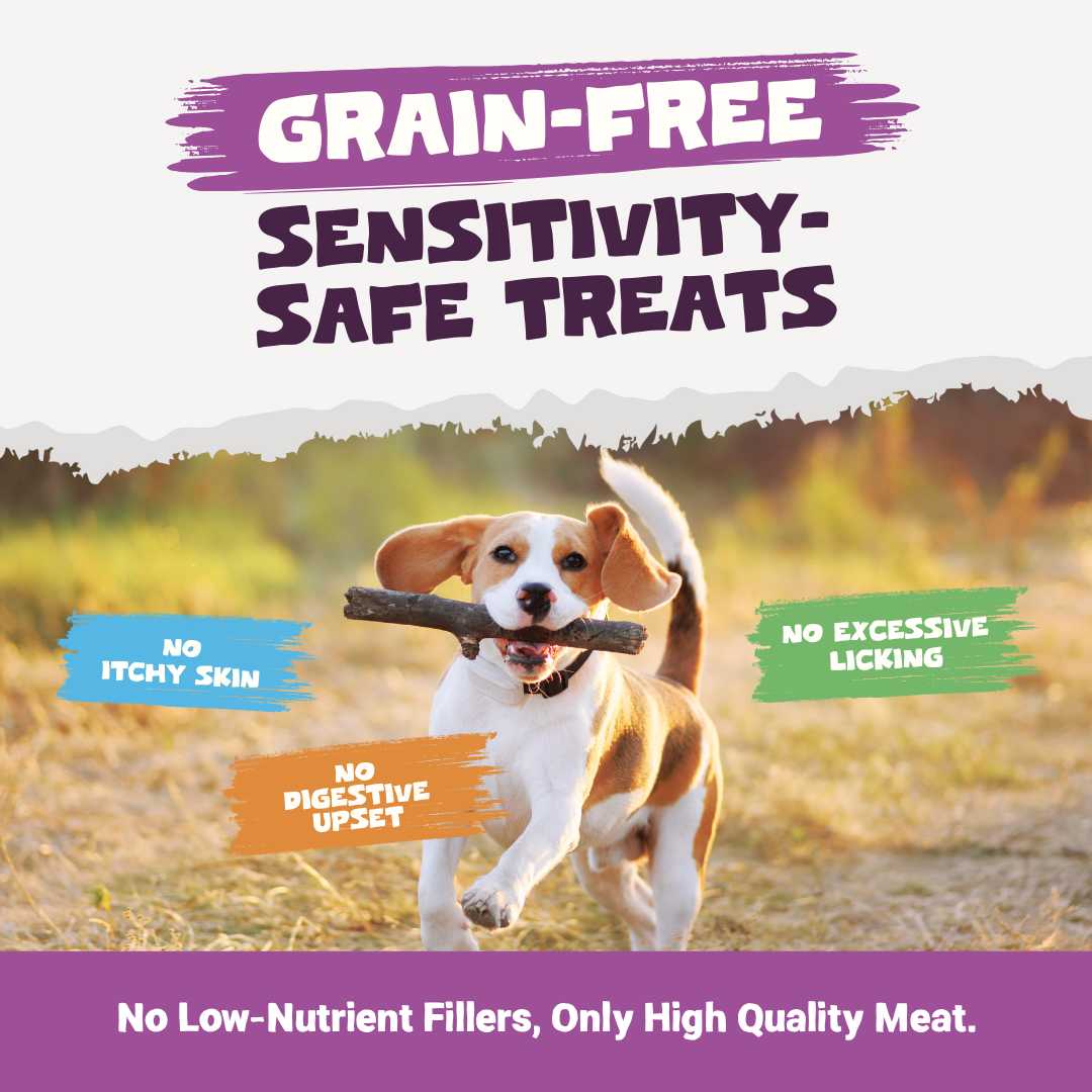 100% Natural Venison Meat Strips for Dogs | 100g