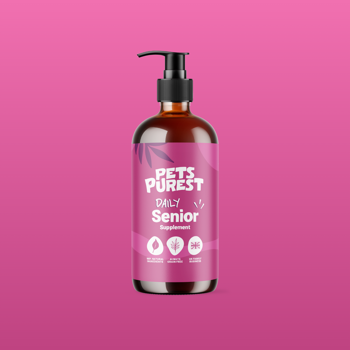Daily Senior Salmon Oil for Dogs and Cats | 300ml