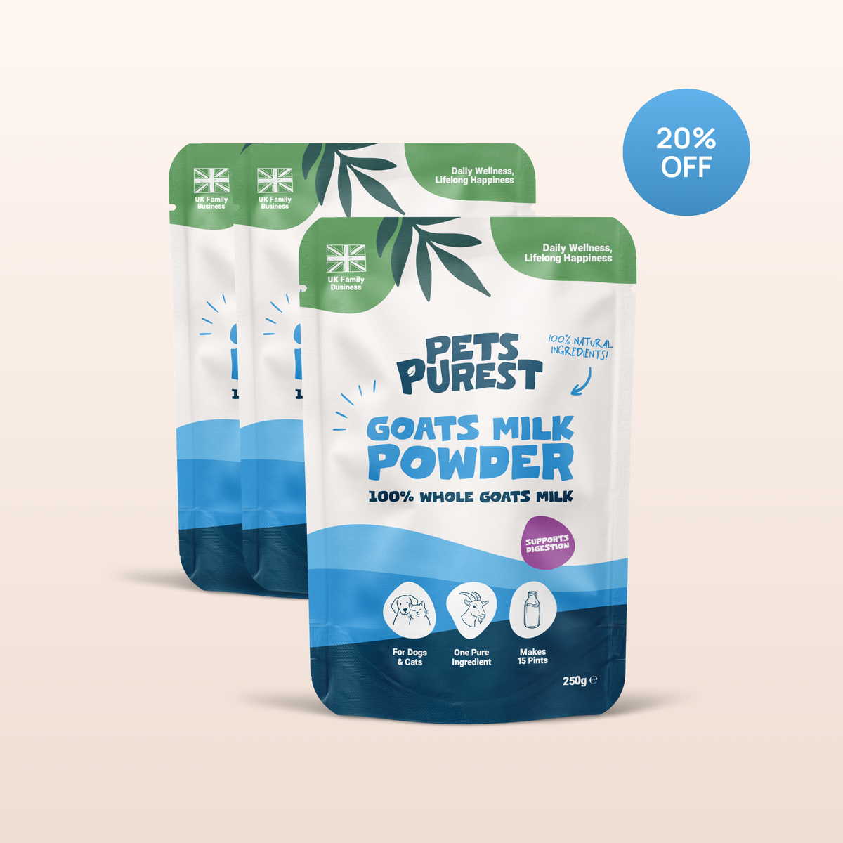 Goats Milk Powder | 3 Pack Bundle