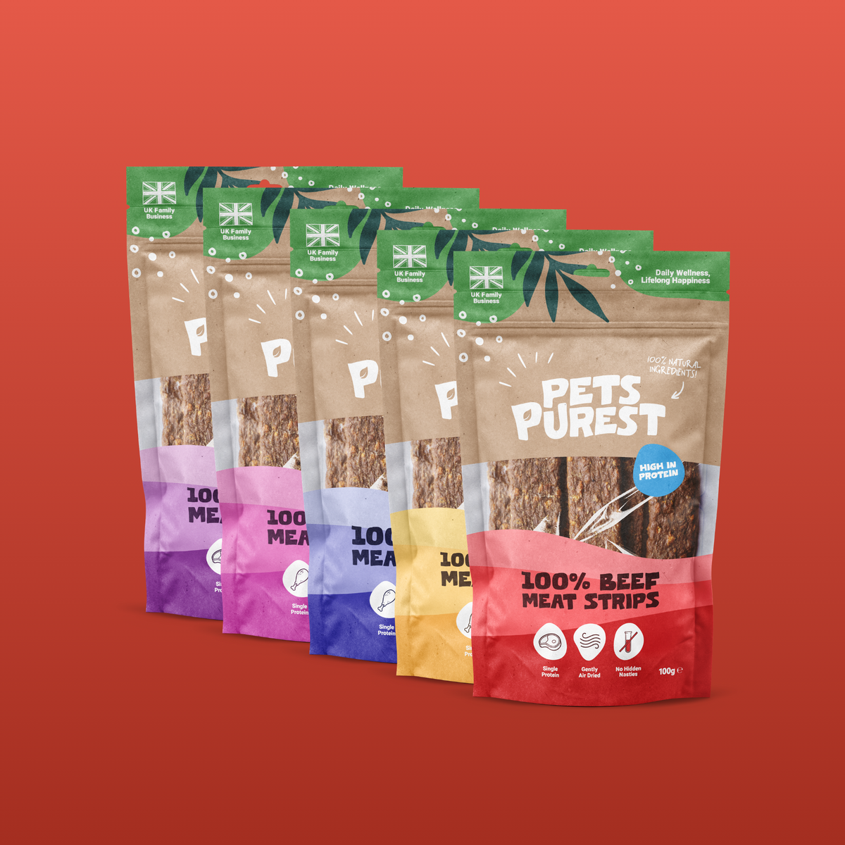 Natural Meaty Strips Feast