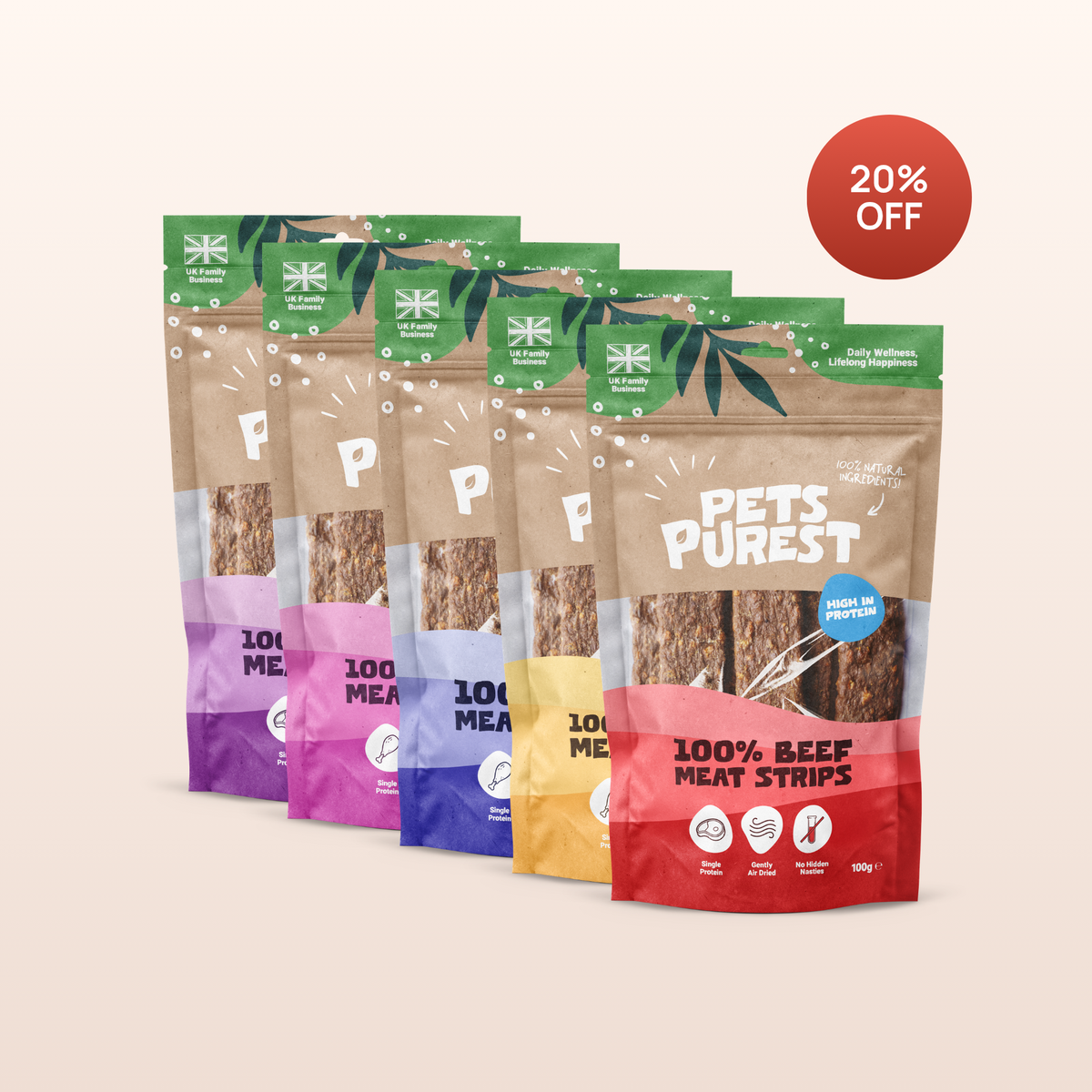 Natural Meaty Strips Feast