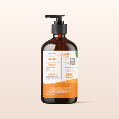 Natural Scottish Salmon Oil 500ml | For Dogs & Cats