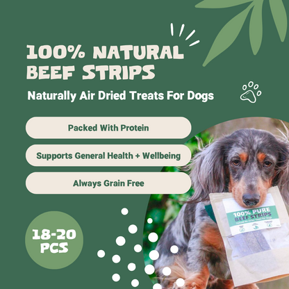 100% Natural Pure Beef Treats | 100g