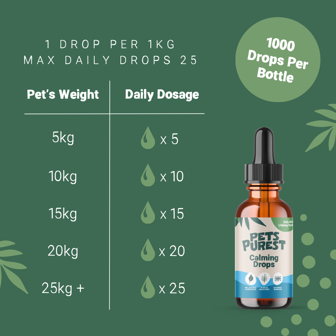 Calming Drops for Dogs and Cats | 50ml