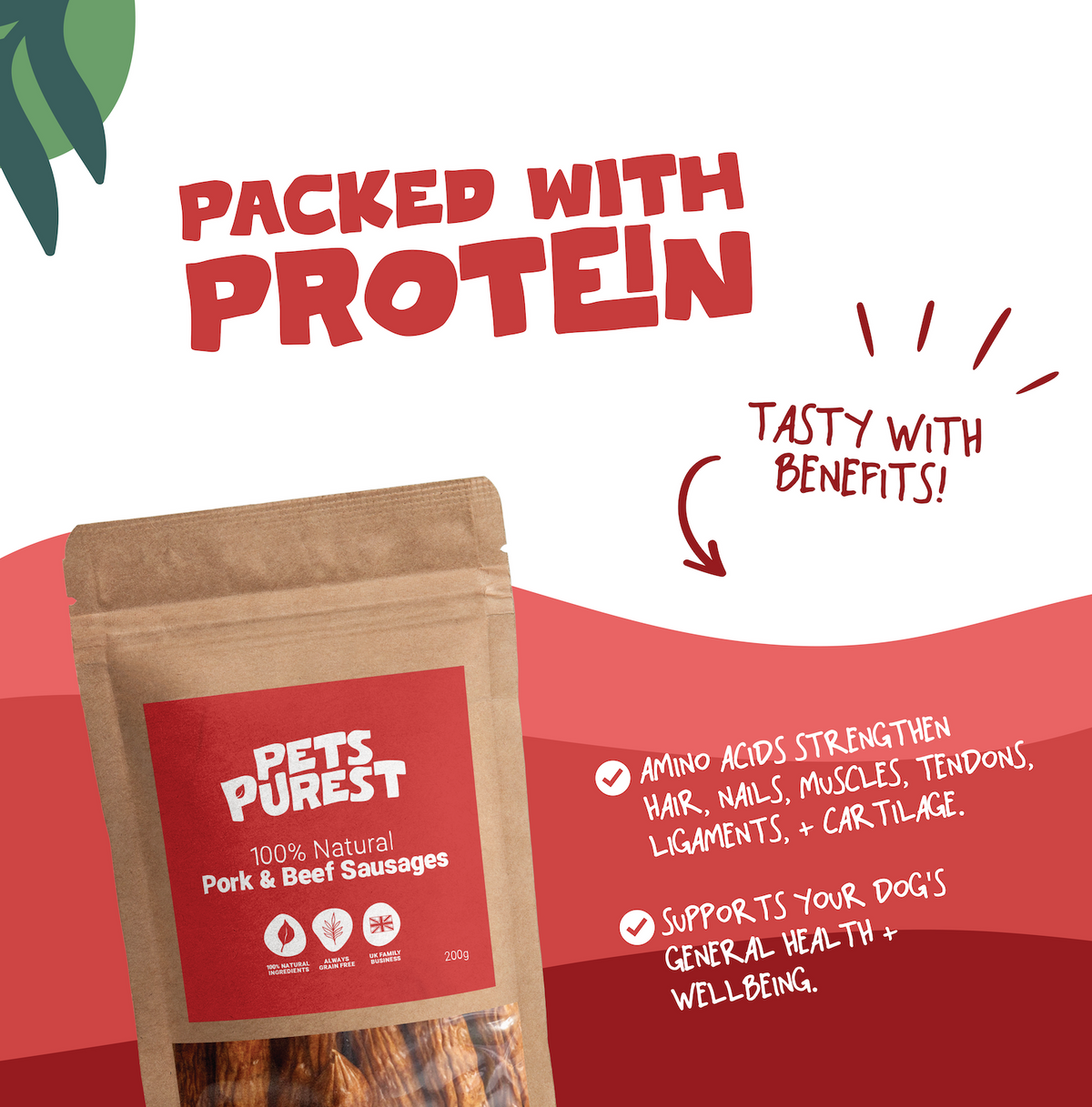 Pork & Beef Sausages 200g | 5 Pack Bundle