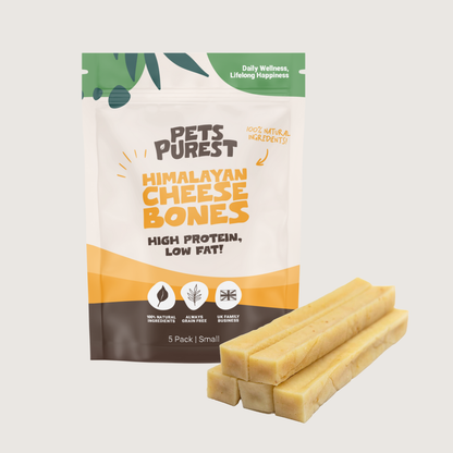 Small Himalayan Yak Cheese Bones | 5 Pack