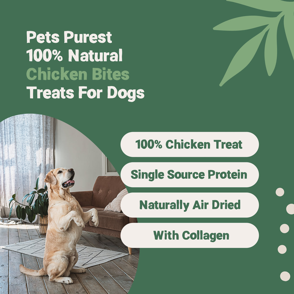 Chicken Sausage Bites for Dogs | 100g