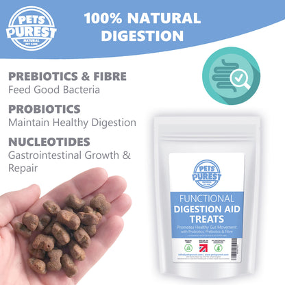 100% Natural Grain Free Digestion Aid Premium Treats | 70g