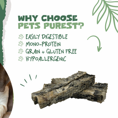 100% Natural Fish Skin Sticks | 200g