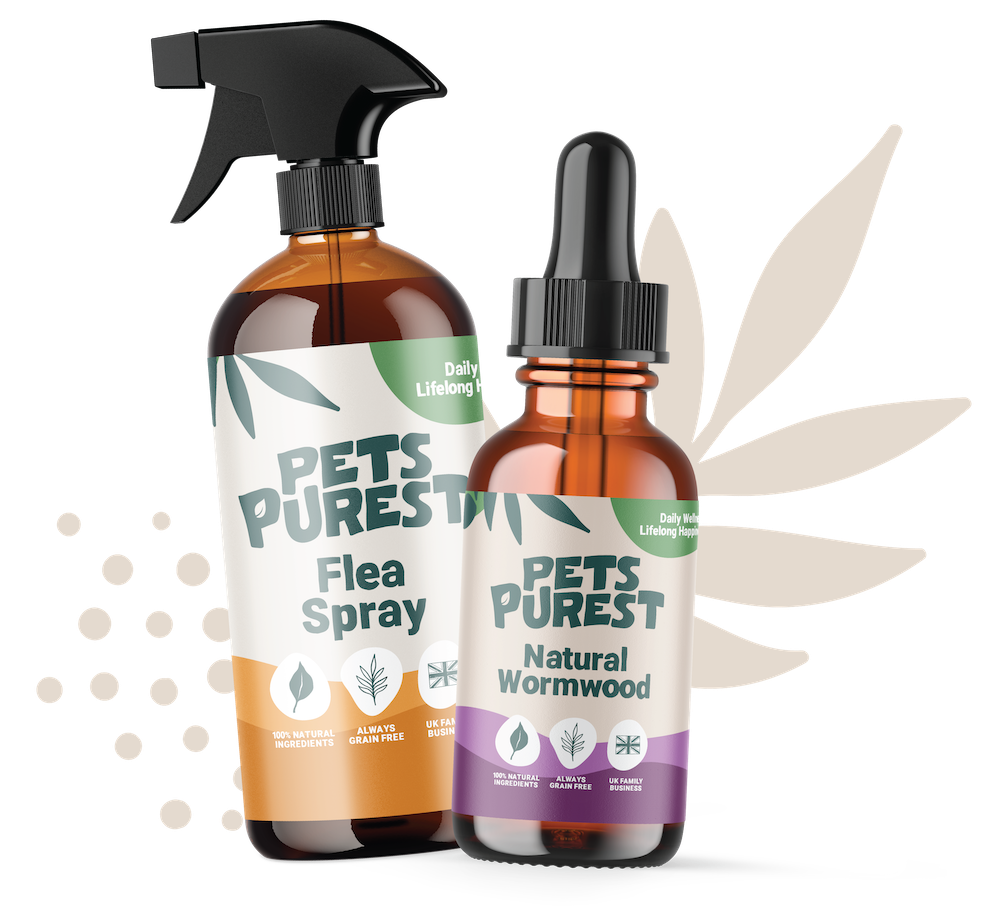 Flea & Wormwood Supplements for Dogs