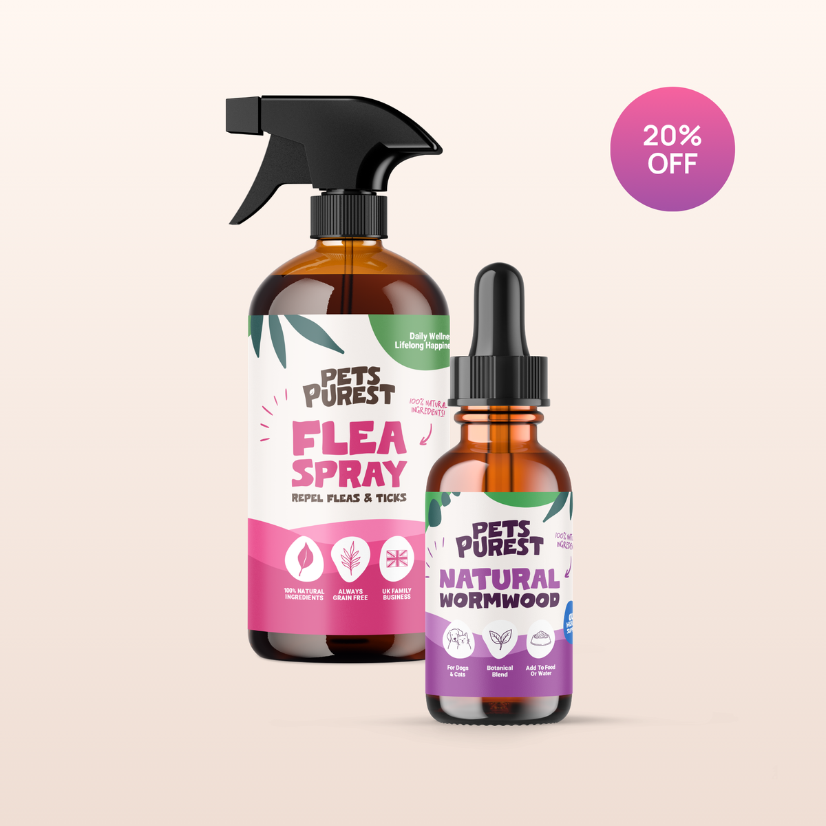 Flea & Wormwood Bundle