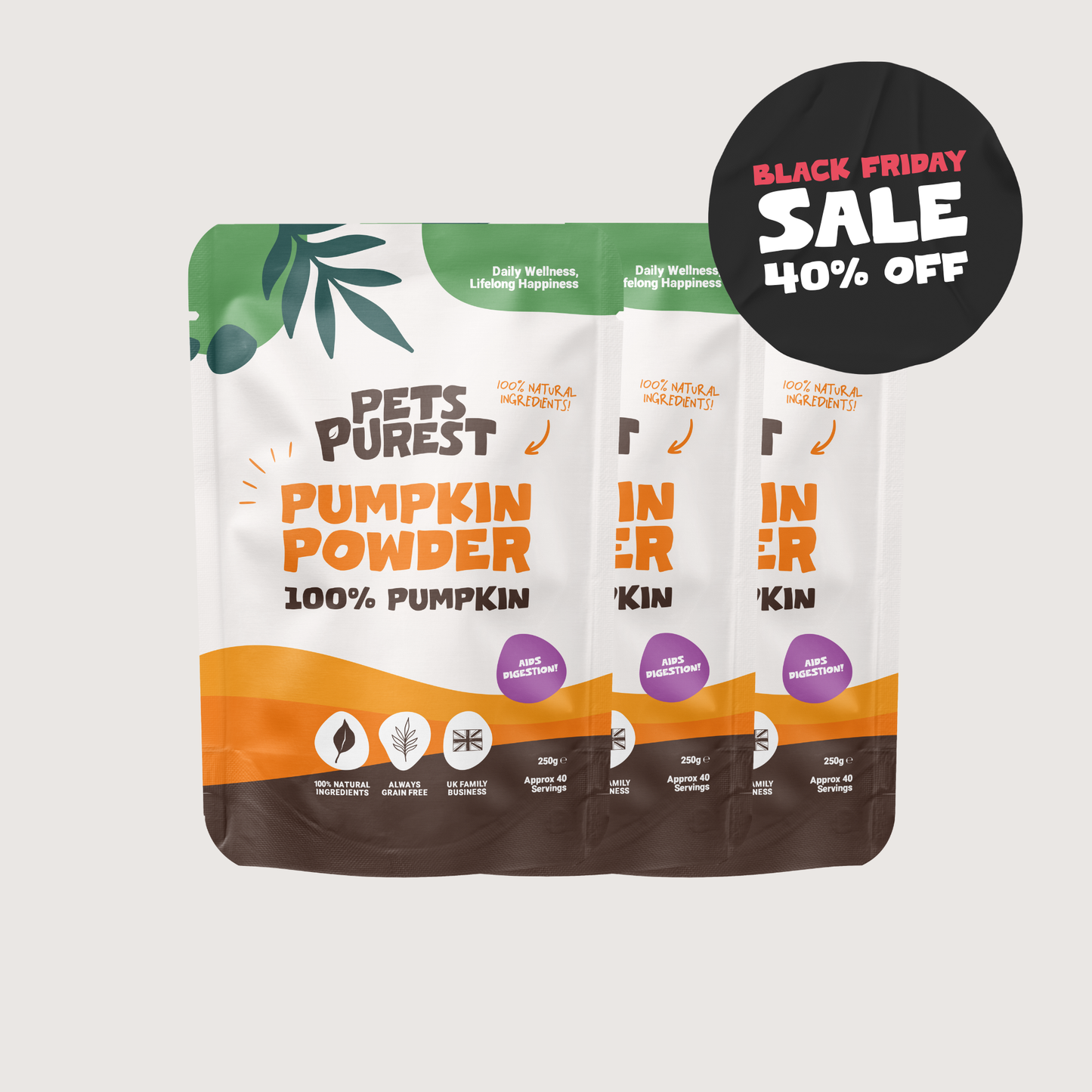 Pumpkin Powder | 3 Pack Bundle