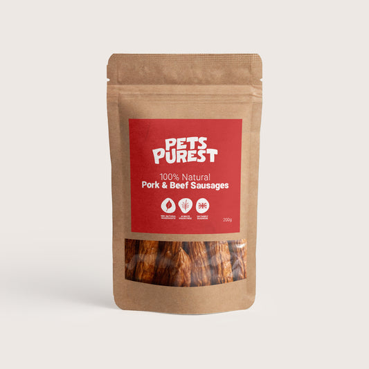 100% Natural Sausage Treats for Dogs | 200g