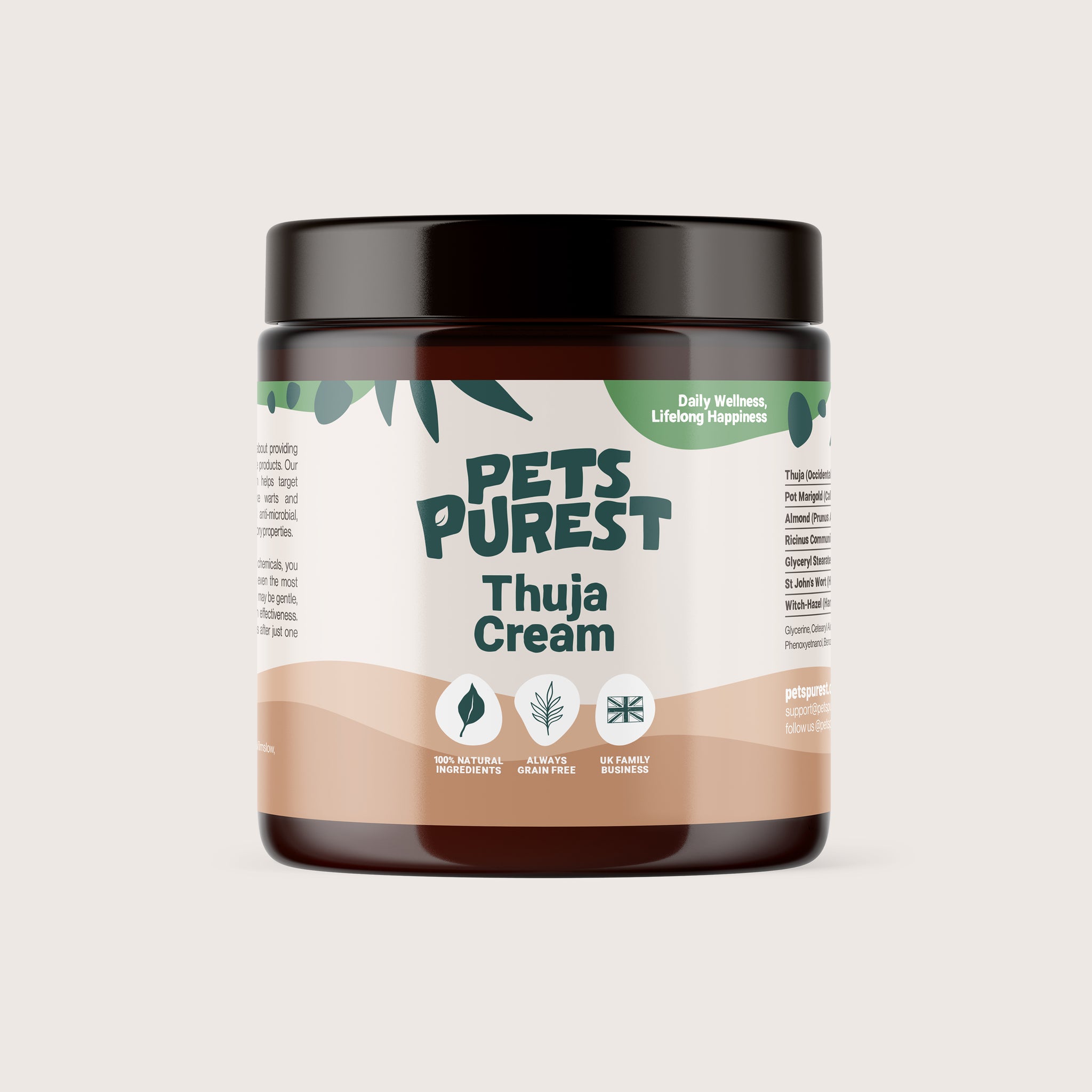Natural Thuja Cream for Dogs Pets Purest