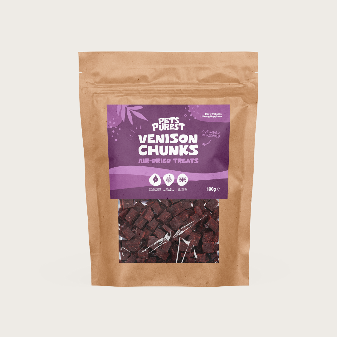 Venison Chunks for Dogs | 100g
