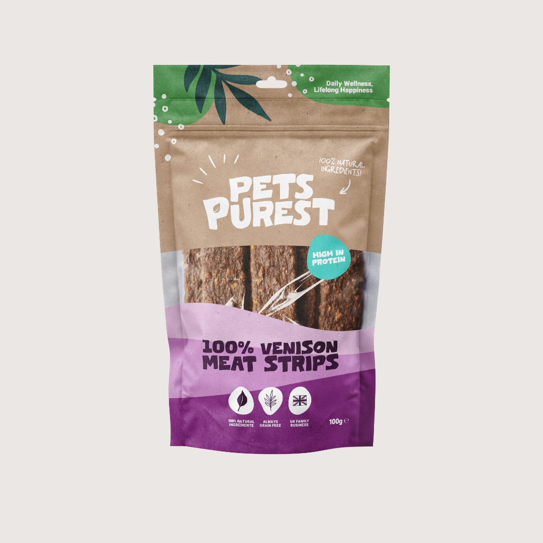 100% Natural Venison Meat Strips | 100g (Wholesale)