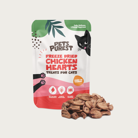 Freeze-Dried Chicken Hearts | 50g