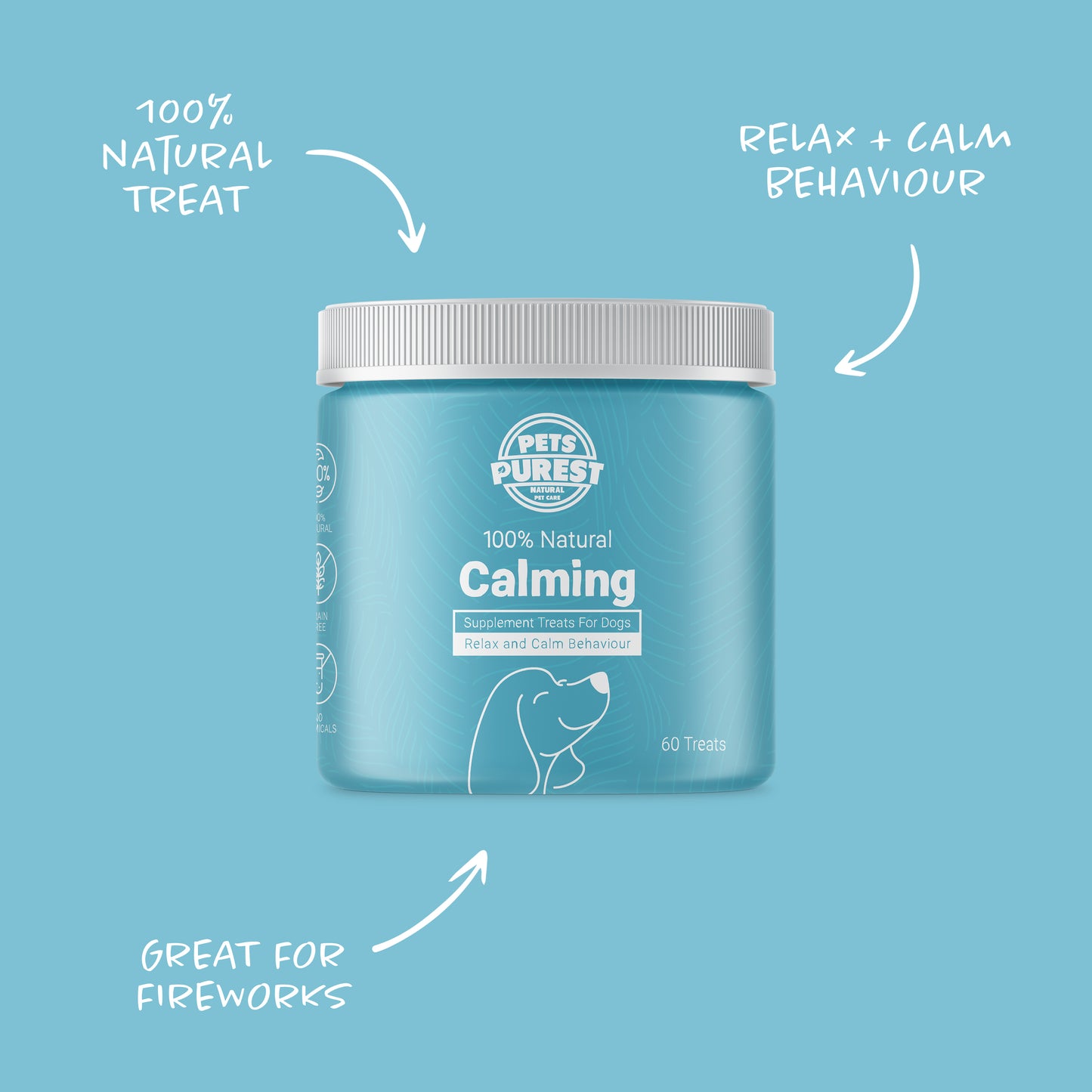 Daily Calming Supplement Treats for Dogs