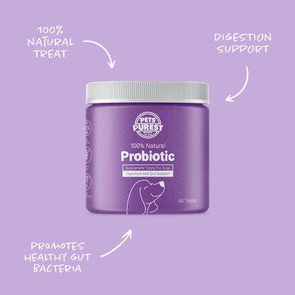 Daily Probiotic Supplement Treats for Dogs