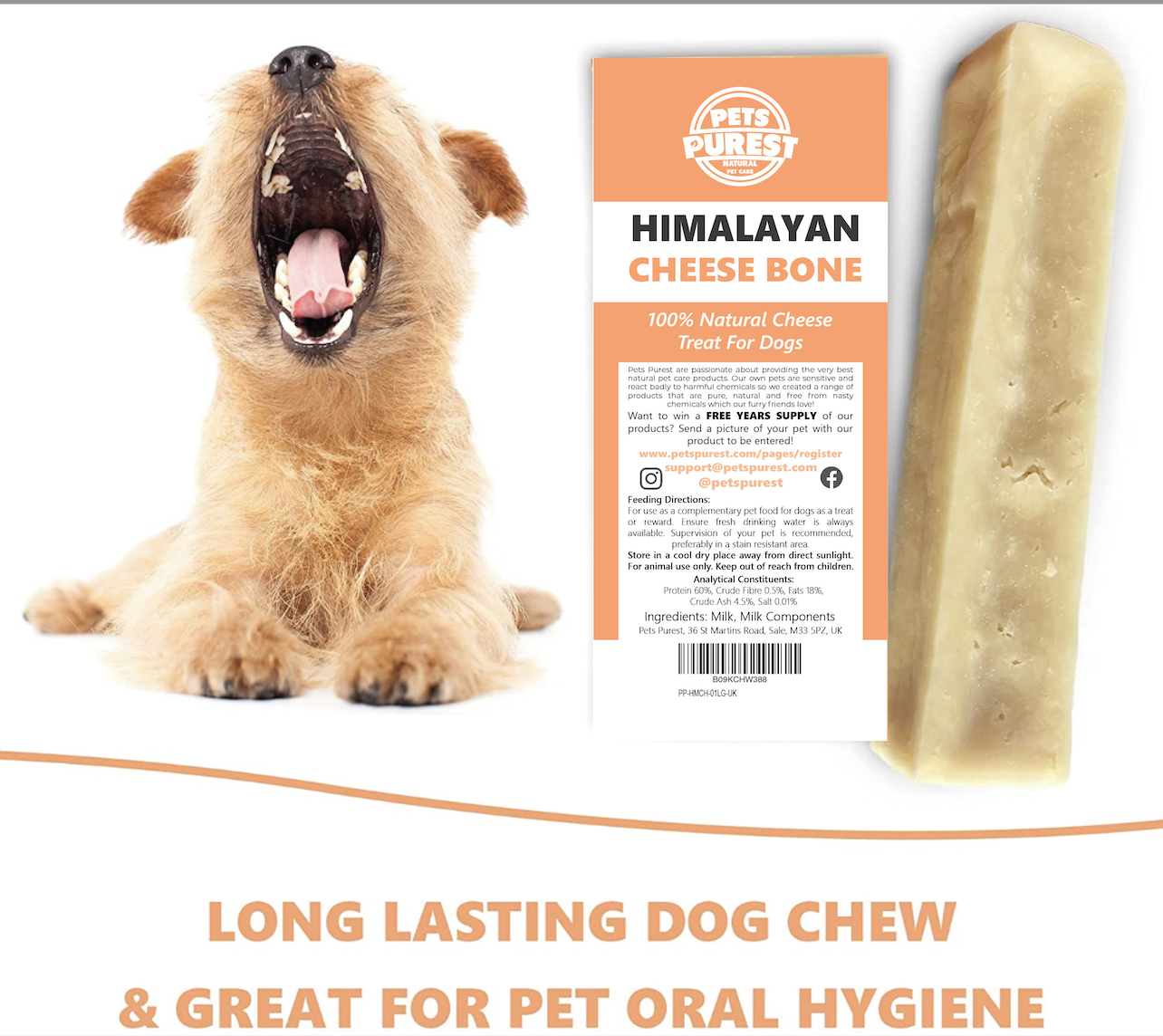 Himalayan Cheese Bone (1 pack) | 100g