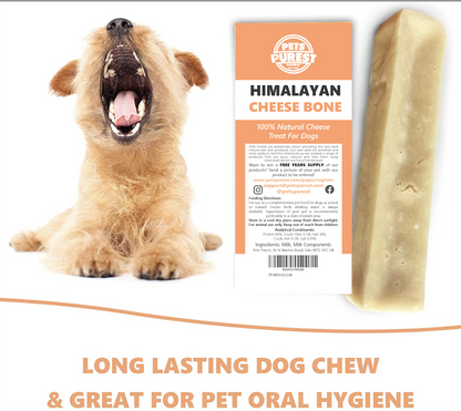 Himalayan Cheese Bone for Dogs 100 Natural Pets Purest